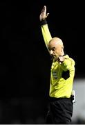 22 October 2021; Referee Neil Doyle during the Extra.ie FAI Cup semi-final match between St Patrick's Athletic and Dundalk at Richmond Park in Dublin. Photo by Seb Daly/Sportsfile