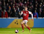 22 October 2021; Darragh Burns of St Patrick's Athletic on his way to scoring his side's third goal during the Extra.ie FAI Cup semi-final match between St Patrick's Athletic and Dundalk at Richmond Park in Dublin. Photo by Seb Daly/Sportsfile