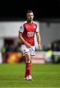 22 October 2021; Robbie Benson of St Patrick's Athletic during the Extra.ie FAI Cup semi-final match between St Patrick's Athletic and Dundalk at Richmond Park in Dublin. Photo by Seb Daly/Sportsfile