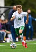 22 October 2021; Naz Raji of Republic of Ireland during the Victory Shield match between Northern Ireland and Republic of Ireland at Blanchflower Park in Belfast. Photo by Ramsey Cardy/Sportsfile