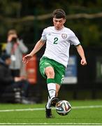 22 October 2021; Sean Mackey of Republic of Ireland during the Victory Shield match between Northern Ireland and Republic of Ireland at Blanchflower Park in Belfast. Photo by Ramsey Cardy/Sportsfile
