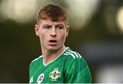 22 October 2021; Cormac Austin of Northern Ireland during the Victory Shield match between Northern Ireland and Republic of Ireland at Blanchflower Park in Belfast. Photo by Ramsey Cardy/Sportsfile