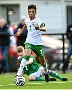 22 October 2021; Trent Kone Doherty of Republic of Ireland during the Victory Shield match between Northern Ireland and Republic of Ireland at Blanchflower Park in Belfast. Photo by Ramsey Cardy/Sportsfile