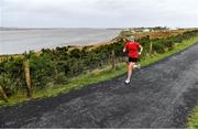 23 October 2021; Parkrun Ireland in partnership with Vhi, added a new parkrun at Achill Greenway on Saturday, 23rd of October, with the introduction of the Achill Greenway parkrun at Achill Greenway, Great Western Greenway in Achill, Mayo. Parkruns take place over a 5km course weekly, are free to enter and are open to all ages and abilities, providing a fun and safe environment to enjoy exercise. To register for a parkrun near you visit www.parkrun.ie. Pictured is a participant during the parkrun. Photo by Brendan Moran/Sportsfile