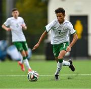 22 October 2021; Trent Kone Doherty of Republic of Ireland during the Victory Shield match between Northern Ireland and Republic of Ireland at Blanchflower Park in Belfast. Photo by Ramsey Cardy/Sportsfile