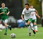 22 October 2021; Trent Kone Doherty of Republic of Ireland during the Victory Shield match between Northern Ireland and Republic of Ireland at Blanchflower Park in Belfast. Photo by Ramsey Cardy/Sportsfile