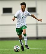 22 October 2021; Trent Kone Doherty of Republic of Ireland during the Victory Shield match between Northern Ireland and Republic of Ireland at Blanchflower Park in Belfast. Photo by Ramsey Cardy/Sportsfile