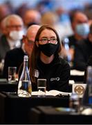 23 October 2021; Gaelic Players Association national executive committee co-chairperson Maria Kinsella during the GAA Special Congress at Croke Park in Dublin. Photo by Piaras Ó Mídheach/Sportsfile