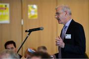 23 October 2021; Liam Keane, Rules Advisory Committee, speaking during the GAA Special Congress at Croke Park in Dublin. Photo by Piaras Ó Mídheach/Sportsfile