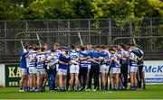 23 October 2021; Naas players huddle before during the Kildare County Senior Club Football Championship Semi-Final match between Naas and Maynooth at St Conleth's Park in Newbridge, Kildare. Photo by Harry Murphy/Sportsfile