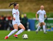 23 October 2021; Grace Clinton of England on her way to scoring her side's first goal during the UEFA Women's U19 Championship Qualifier match between England and Northern Ireland at Jackman Park in Limerick. Photo by Eóin Noonan/Sportsfile