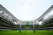 23 October 2021; A general view before the United Rugby Championship match between Connacht and Ulster at Aviva Stadium in Dublin. Photo by David Fitzgerald/Sportsfile