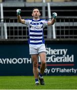 23 October 2021; Eamonn Callaghan of Naas celebrates at the full-time whistle during the Kildare County Senior Club Football Championship Semi-Final match between Naas and Maynooth at St Conleth's Park in Newbridge, Kildare. Photo by Harry Murphy/Sportsfile