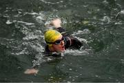 23 October 2021; Karl Wilkes, North Dublin, competing in the 101st Jones Engineering Dublin City Liffey Swim which travelled up-river for the first time in the swim’s history. Photo by Ray McManus/Sportsfile