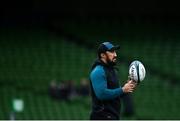 23 October 2021; Bundee Aki of Connacht before the United Rugby Championship match between Connacht and Ulster at Aviva Stadium in Dublin. Photo by David Fitzgerald/Sportsfile