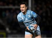 22 October 2021; James Lowe of Leinster during the United Rugby Championship match between Glasgow Warriors and Leinster at Scotstoun Stadium in Glasgow, Scotland. Photo by Harry Murphy/Sportsfile