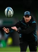 23 October 2021; Connacht head coach Andy Friend before the United Rugby Championship match between Connacht and Ulster at Aviva Stadium in Dublin. Photo by David Fitzgerald/Sportsfile