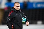 23 October 2021; Munster forwards coach Graham Rowntree during the United Rugby Championship match between Ospreys and Munster at Liberty Stadium in Swansea, Wales. Photo by Gruffydd Thomas/Sportsfile