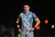 22 October 2021; Dan Sheehan of Leinster  during the United Rugby Championship match between Glasgow Warriors and Leinster at Scotstoun Stadium in Glasgow, Scotland. Photo by Harry Murphy/Sportsfile