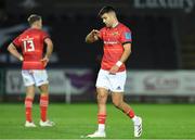 23 October 2021; Conor Murray of Munster dejected after the United Rugby Championship match between Ospreys and Munster at Liberty Stadium in Swansea, Wales. Photo by Ben Evans/Sportsfile