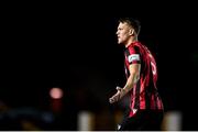 23 October 2021; Michael McDonnell of Longford Town during the SSE Airtricity League Premier Division match between Longford Town and Shamrock Rovers at Bishopsgate in Longford. Photo by Seb Daly/Sportsfile