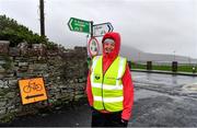 23 October 2021; Parkrun Ireland in partnership with Vhi, added a new parkrun at Achill Greenway on Saturday, 23rd of October, with the introduction of the Achill Greenway parkrun at Achill Greenway, Great Western Greenway in Achill, Mayo. Parkruns take place over a 5km course weekly, are free to enter and are open to all ages and abilities, providing a fun and safe environment to enjoy exercise. To register for a parkrun near you visit www.parkrun.ie. Pictured at the parkrun is volunteer Rosemary Lynchehaun. Photo by Brendan Moran/Sportsfile