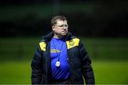 23 October 2021; Knockmore manager Ray Dempsey during the Mayo County Senior Club Football Championship Quarter-Final match between Ballintubber and Knockmore at Connacht GAA Centre in Bekan, Mayo. Photo by Matt Browne/Sportsfile