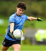 23 October 2021; Colm Moran of Westport St Patrick's during the Mayo County Senior Club Football Championship Quarter-Final match between Westport St Patrick's and Ballina Stephenites at Connacht GAA Centre in Bekan, Mayo. Photo by Matt Browne/Sportsfile