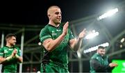 23 October 2021; Jordan Duggan of Connacht celebrates after the United Rugby Championship match between Connacht and Ulster at Aviva Stadium in Dublin. Photo by Brendan Moran/Sportsfile