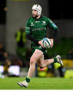 23 October 2021; Mack Hansen of Connacht during the United Rugby Championship match between Connacht and Ulster at Aviva Stadium in Dublin. Photo by Brendan Moran/Sportsfile