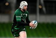 23 October 2021; Mack Hansen of Connacht during the United Rugby Championship match between Connacht and Ulster at Aviva Stadium in Dublin. Photo by Brendan Moran/Sportsfile