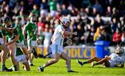 24 October 2021; David Fogarty of O'Loughlin Gaels celebrates scoring a late point during the Kilkenny County Senior Club Hurling Championship Semi-Final match between Tullaroan and O'Loughlin Gaels at UPMC Nowlan Park in Kilkenny. Photo by Sam Barnes/Sportsfile