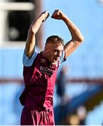 24 October 2021; Killian Phillips of Drogheda United celebrates after the SSE Airtricity League Premier Division match between Drogheda United and Derry City at United Park in Drogheda, Louth. Photo by Ramsey Cardy/Sportsfile