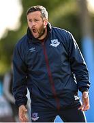24 October 2021; Drogheda United manager Tim Clancy during the SSE Airtricity League Premier Division match between Drogheda United and Derry City at United Park in Drogheda, Louth. Photo by Ramsey Cardy/Sportsfile