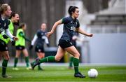 24 October 2021; Niamh Farrelly during a Republic of Ireland Women training session at Leppavaara Stadium in Helsinki, Finland. Photo by Stephen McCarthy/Sportsfile