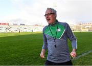 24 October 2021; Kilmallock manager Tony Considine celebrates a late score for his side during the Limerick County Senior Club Hurling Championship Final match between Kilmallock and Patrickswell at TUS Gaelic Grounds in Limerick. Photo by Piaras Ó Mídheach/Sportsfile