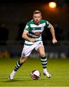 18 October 2021; Sean Hoare of Shamrock Rovers during the SSE Airtricity League Premier Division match between Shamrock Rovers and Bohemians at Tallaght Stadium in Dublin. Photo by Stephen McCarthy/Sportsfile