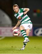 18 October 2021; Sean Hoare of Shamrock Rovers during the SSE Airtricity League Premier Division match between Shamrock Rovers and Bohemians at Tallaght Stadium in Dublin. Photo by Stephen McCarthy/Sportsfile