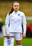23 October 2021; Teyah Goldie of England before the UEFA Women's U19 Championship Qualifier match between England and Northern Ireland at Jackman Park in Limerick. Photo by Eóin Noonan/Sportsfile