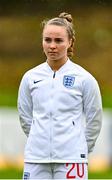 23 October 2021; Olivia McLoughlin of England before the UEFA Women's U19 Championship Qualifier match between England and Northern Ireland at Jackman Park in Limerick. Photo by Eóin Noonan/Sportsfile