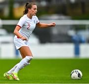 23 October 2021; Jorja Fox of England during the UEFA Women's U19 Championship Qualifier match between England and Northern Ireland at Jackman Park in Limerick. Photo by Eóin Noonan/Sportsfile