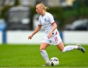 23 October 2021; Freya Gregory of England during the UEFA Women's U19 Championship Qualifier match between England and Northern Ireland at Jackman Park in Limerick. Photo by Eóin Noonan/Sportsfile