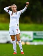 23 October 2021; Agnes Beever-Jones of England during the UEFA Women's U19 Championship Qualifier match between England and Northern Ireland at Jackman Park in Limerick. Photo by Eóin Noonan/Sportsfile