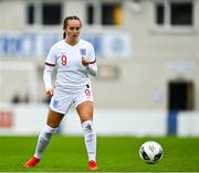 23 October 2021; Olivia McLoughlin of England during the UEFA Women's U19 Championship Qualifier match between England and Northern Ireland at Jackman Park in Limerick. Photo by Eóin Noonan/Sportsfile