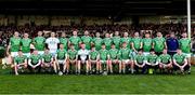 24 October 2021; The Kilmallock squad before the Limerick County Senior Club Hurling Championship Final match between Kilmallock and Patrickswell at TUS Gaelic Grounds in Limerick. Photo by Piaras Ó Mídheach/Sportsfile