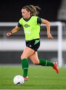 25 October 2021; Katie McCabe during a Republic of Ireland Women training session at Helsinki Olympic Stadium in Helsinki, Finland. Photo by Stephen McCarthy/Sportsfile