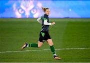 25 October 2021; Diane Caldwell during a Republic of Ireland Women training session at Helsinki Olympic Stadium in Helsinki, Finland. Photo by Stephen McCarthy/Sportsfile