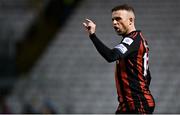 25 October 2021; Keith Ward of Bohemians during the SSE Airtricity League Premier Division match between Bohemians and Waterford at Dalymount Park in Dublin. Photo by Seb Daly/Sportsfile
