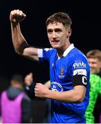 25 October 2021; John Martin of Waterford celebrates after his side's victory in the SSE Airtricity League Premier Division match between Bohemians and Waterford at Dalymount Park in Dublin. Photo by Seb Daly/Sportsfile