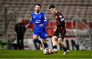 25 October 2021; Ali Coote of Bohemians and Shane Griffin of Waterford during the SSE Airtricity League Premier Division match between Bohemians and Waterford at Dalymount Park in Dublin. Photo by Seb Daly/Sportsfile